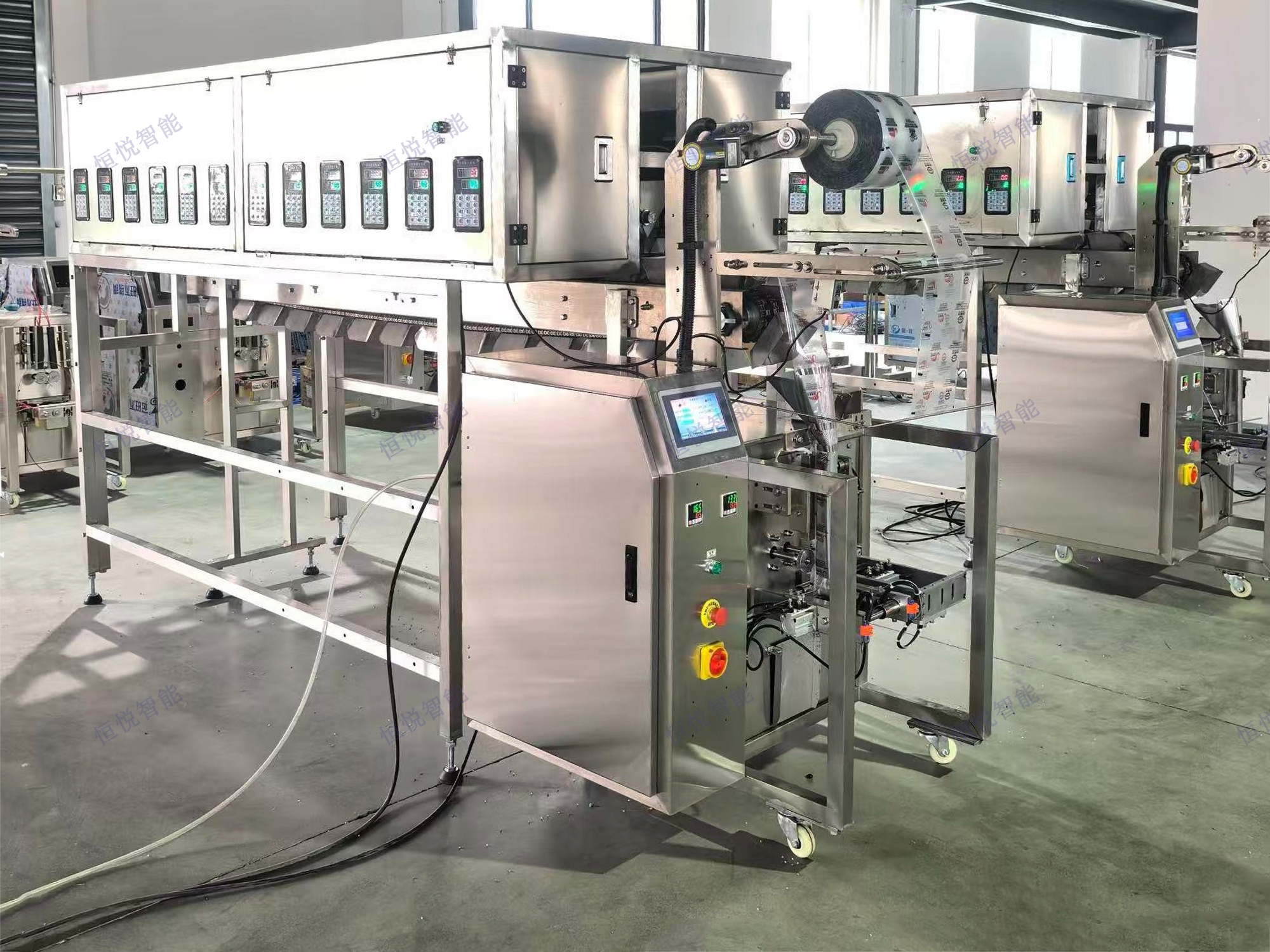 24色拼豆豆自动称重包装机