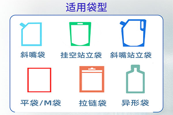 小型给袋式粉剂包装机适用袋型